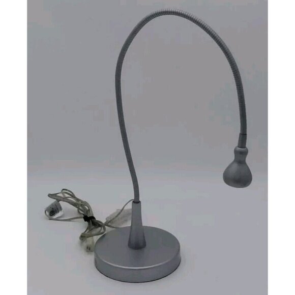IKEA JANSJO Silver Flexible Articulating Led Desk Hobby Lamp - Picture 2 of 6